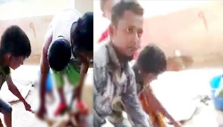 প্রকাশ্যে শিয়াল জবাই করে মাংস বিক্রি!