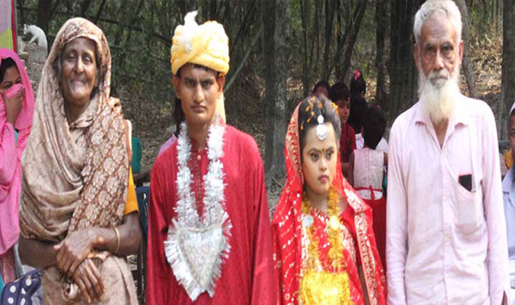 ধুমধামে দেওয়া হল দুই প্রতিবন্ধীর বিয়ে