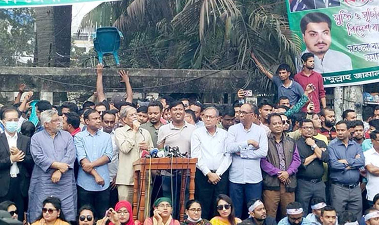খালেদা জিয়া বেঁচে না থাকলে আ’লীগও থাকবে না: ফখরুল