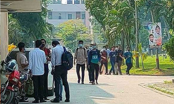 শিক্ষকের মৃত্যু ঘটনায় কুয়েটে ছাত্রলীগ নেতাসহ ৯ শিক্ষার্থী বহিষ্কার