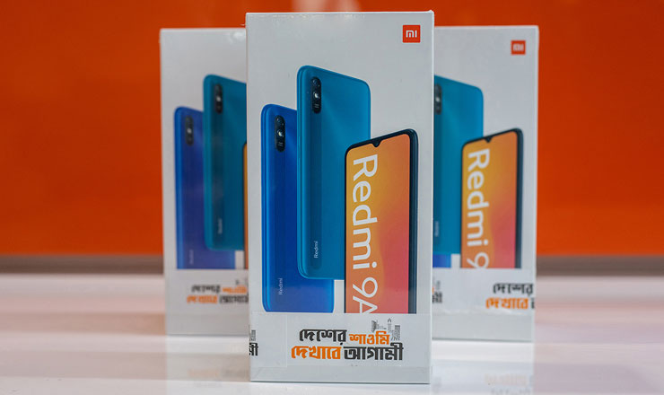 বাংলাদেশে তৈরী 'রেডমি ৯এ' প্রথম ফোন আনলো শাওমি