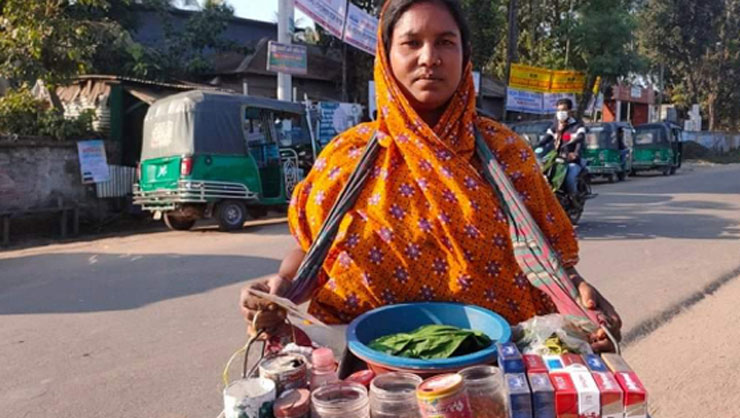 জীবনযুদ্ধে হার না মানা আমেনা