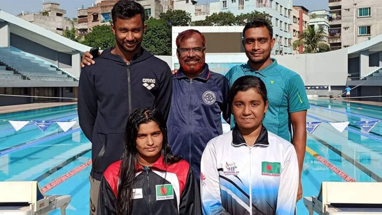 ওয়ার্ল্ড চ্যাম্পিয়নশিপে যাচ্ছেন চার সাঁতারু