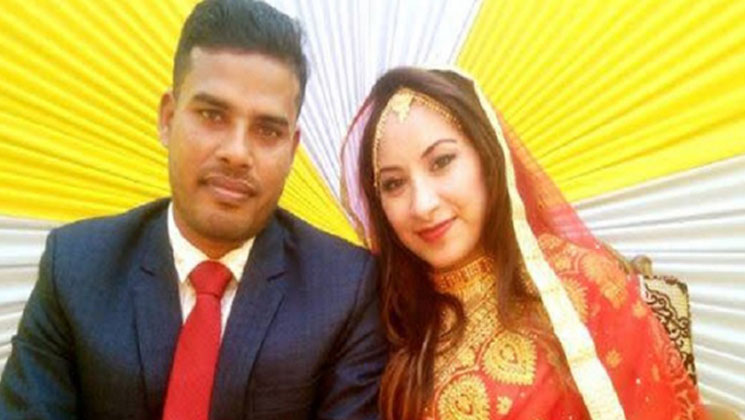জামালপুরে ঘর বাঁধা মেক্সিকান তরুণীর বিবাহোত্তর সংবর্ধনা
