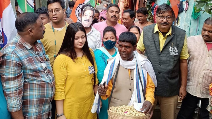 ভোটের ময়দানে নামলেন 'কাঁচা বাদাম' গায়ক