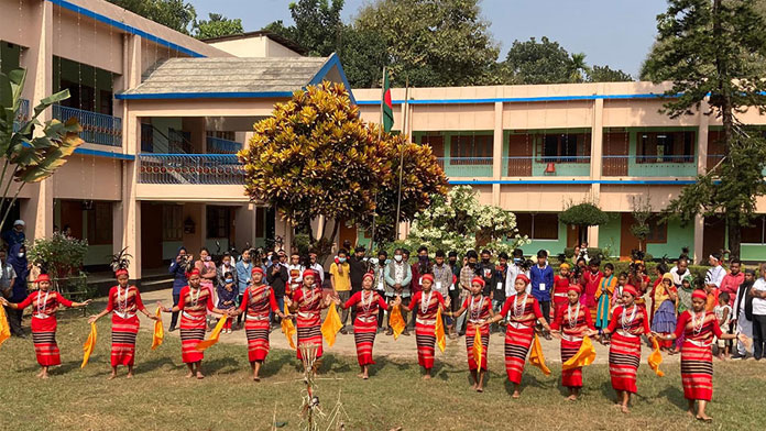 গারো সম্প্রদায়ের নানা আয়োজনের মধ্য দিয়ে উৎসবের সমাপনী 