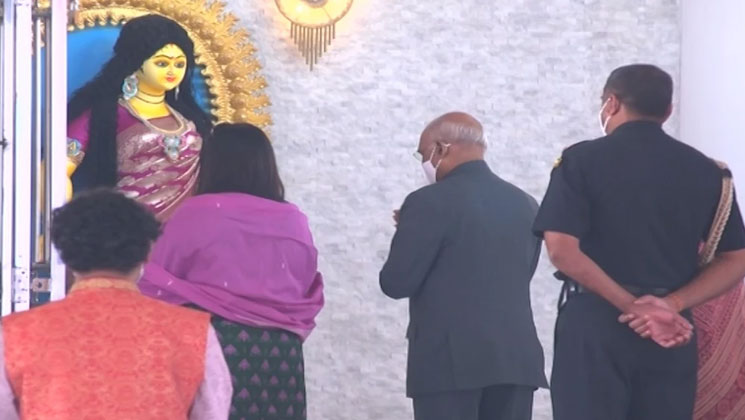 রমনা কালী মন্দিরের সংস্কারকৃত অংশের উদ্বোধন করেছেন ভারতের রাষ্ট্রপতি