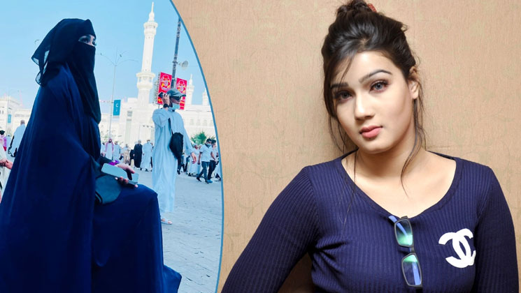 বোরকা পরা ছবি দিয়ে যা বললেন নায়িকা মাহি