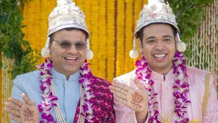 ভালবাসার স্বীকৃতি! পরিবারের সম্মতি নিয়েই প্রেমিককে বিয়ে কলকাতার সমকামী যুবকের