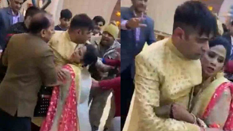 বিয়ের শুরুর আগে যৌতুক দাবি, কনের বাড়ির মার খেলেন বর, দেখুন ভিডিও