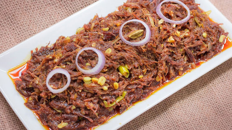 গরুর মাংসের মাংস ঝুরি