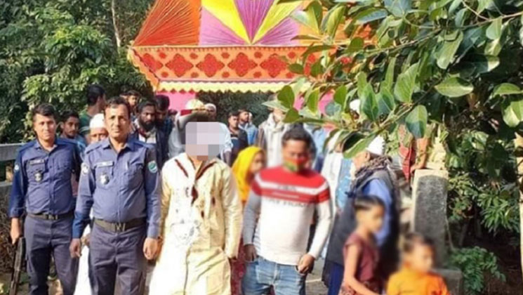 স্কুলছাত্রীকে বিয়ে করতে গিয়ে কারাগারে বর