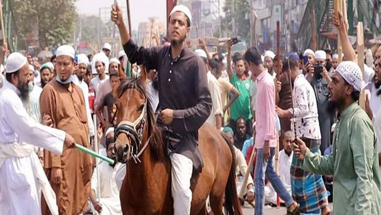 কারামুক্ত হলেন ঘোড়ায় চড়ে বিক্ষোভ করা সেই হেফাজতকর্মী