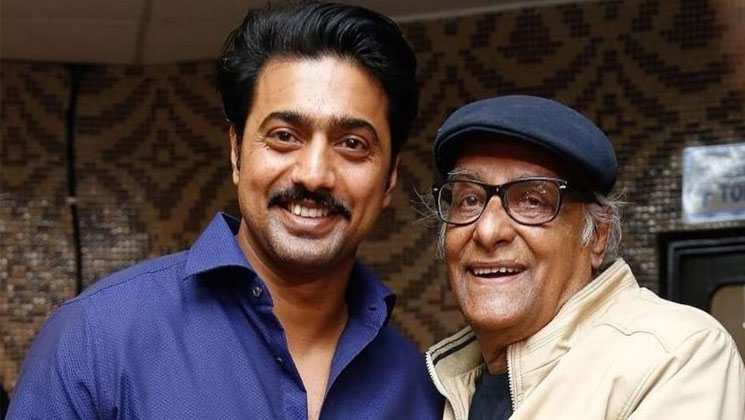 ঠান্ডা বৃষ্টিকে পরোয়া না করে শ্যুটিং, প্রশংসায় দেব