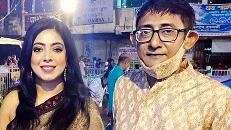 শীতের সন্ধ্যায় একসঙ্গে কাঞ্চন-শ্রীময়ী