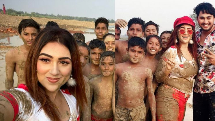 শীতের সকালে কাদা মাখামাখি, অসুস্থ নায়ক-নায়িকা