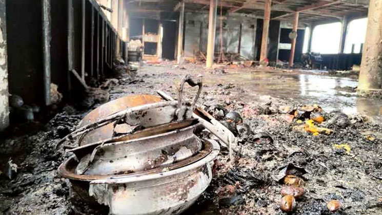 ঝালকাঠিতে লঞ্চে আগুন, ৩০ জনের মৃতদেহ উদ্ধার