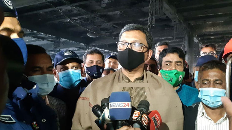 লঞ্চে আগুনে নিহত প্রত্যেকের পরিবারকে দেড় লাখ করে টাকা দেওয়া হবে
