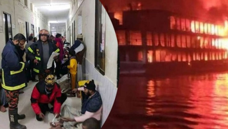 লঞ্চে ভয়াবহ আগুনের সূত্রপাত নিয়ে সর্বশেষ যা জানালো ফায়ার সার্ভিস