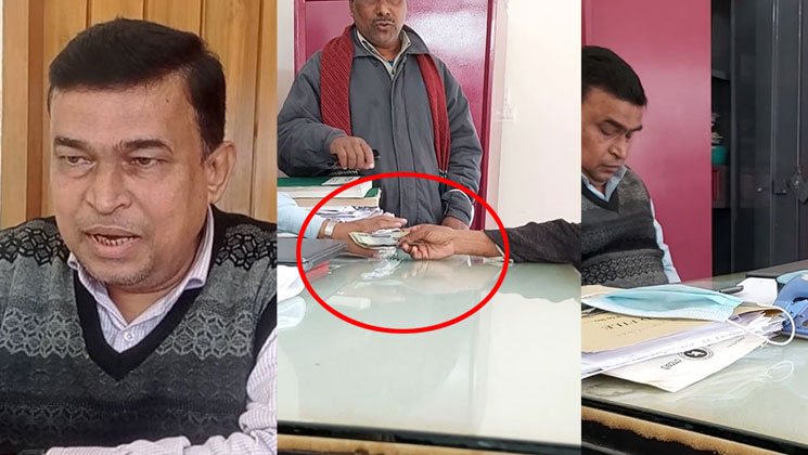 টাকা ছাড়া কাজ করেন না বাবুল চন্দ্র, ঘুষ গ্রহণের ভিডিও ফাঁস
