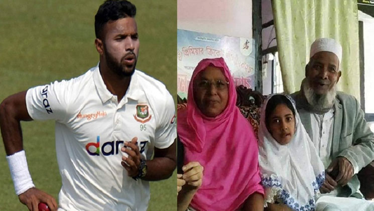 ম্যাচ সেরা এবাদতকে নিয়ে যা বললেন বাবা-মা