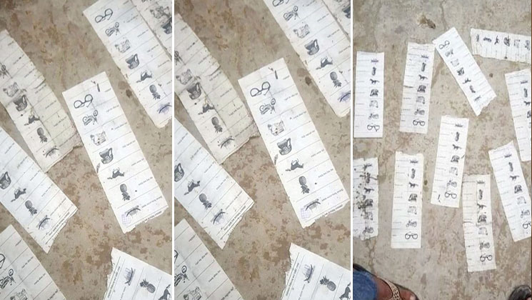 মাছ ধরতে গিয়ে পুকুরে নৌকায় সিলমারা ব্যালট পেপার পেলেন জেলেরা