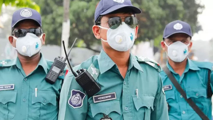 ওমিক্রন প্রতিরোধে পুলিশের জন্য ২১ নির্দেশনা
