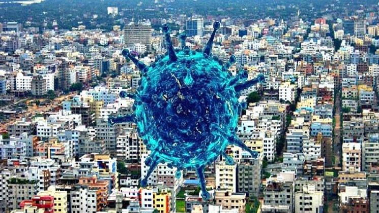 করোনা সংক্রমণের উচ্চঝুঁকিতে ঢাকাসহ ১৩ জেলা