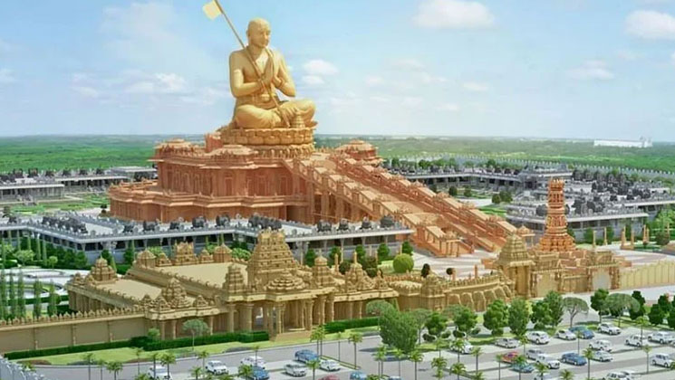 ভারতে বিশ্বের দ্বিতীয় বৃহত্তম মূর্তি, ‘স্ট্যাচু অফ ইকুয়ালিটি’র উদ্বোধন করবেন নরেন্দ্র মোদি