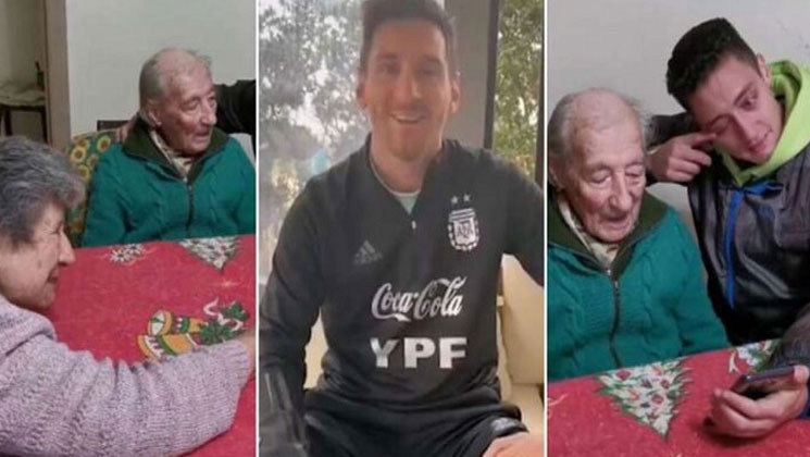 চলে গেলেন মেসির সেই শতবর্ষী ভক্ত