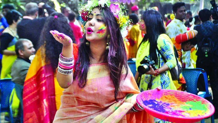 সোহরাওয়ার্দীতে সীমিত পরিসরে বসন্ত উৎসবের আয়োজন