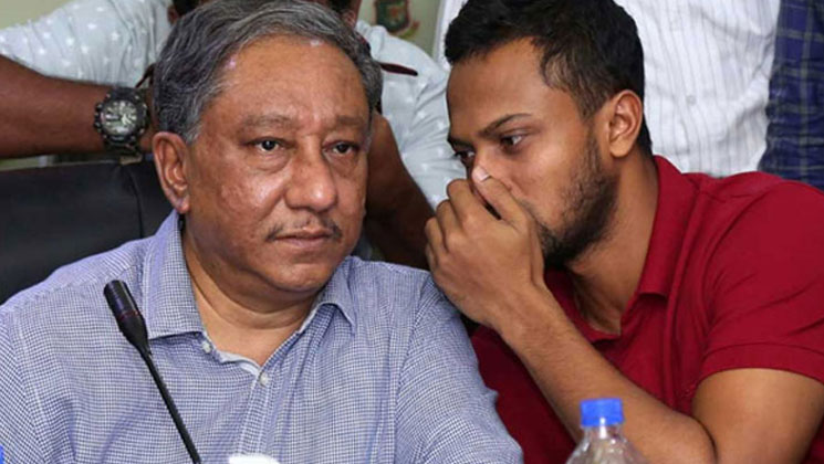 সাকিব ইস্যুতে কলকাতা যাচ্ছেন না পাপন