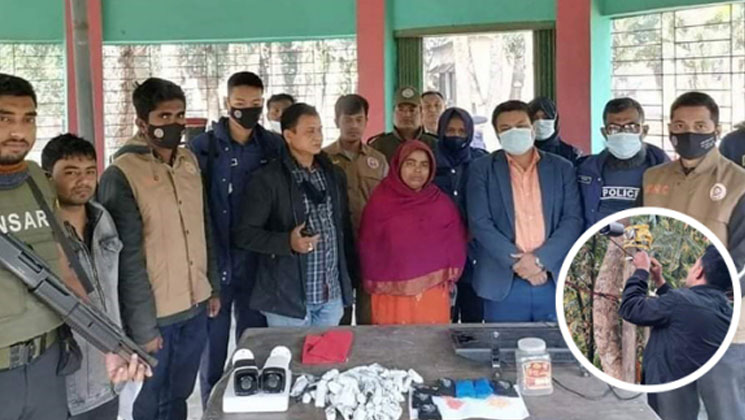 বাইরে সিসি ক্যামেরা, ভেতরে স্বামী-স্ত্রীর রমরমা ব্যবসা