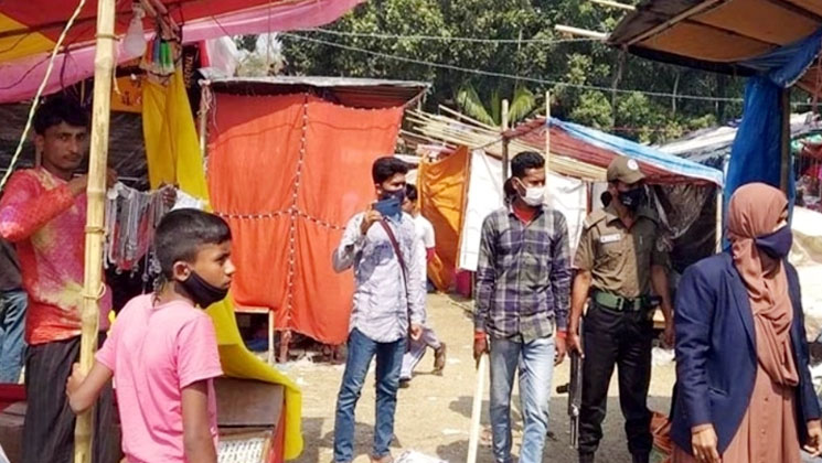 মদন হাজির মেলা বন্ধ, ১৪৪ ধারা জারি