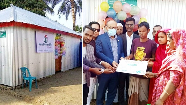 নতুন ঘরে উঠলো ১৭ বছর গর্তে বসবাস করা সেই দম্পতি