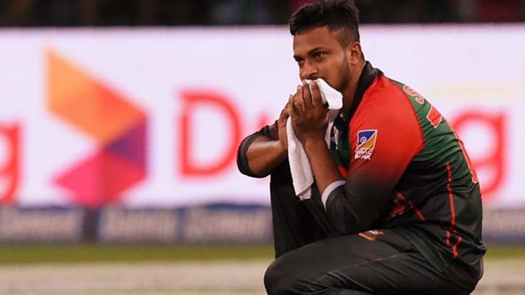 সাকিবকে ক্রিকেট থেকে ছুটি দিল বিসিবি