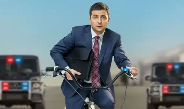 নেটফ্লিক্সে আসছে জেলেনস্কির কমেডি সিরিজ
