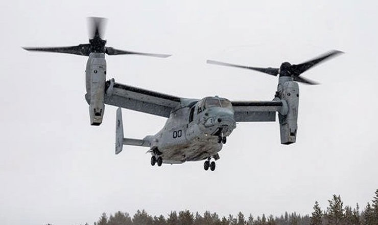 নরওয়েতে মার্কিন সামরিক বিমান বিধ্বস্ত, নিখোঁজ ৪