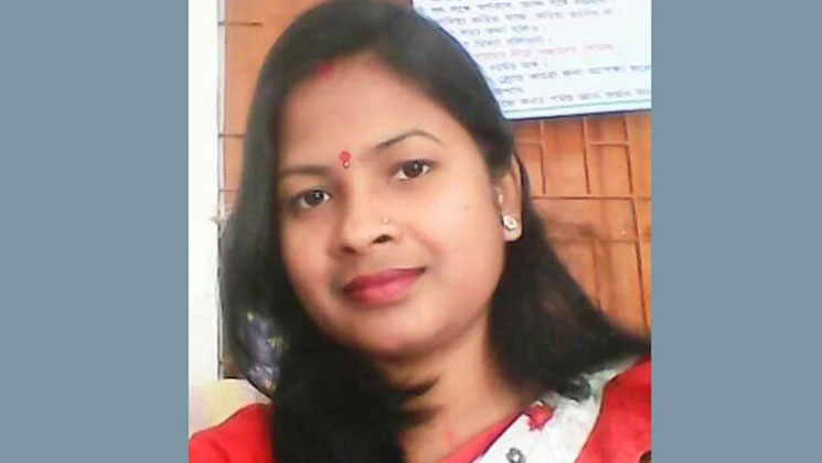 শ্রীমঙ্গলে স্কুল শিক্ষিকার মৃত্যুর ঘটনায় মামলা, স্বামী আটক