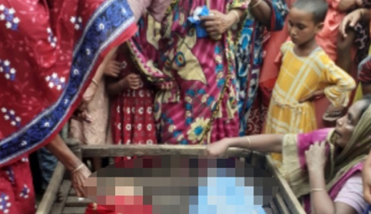বৃষ্টির পানিতে ডুবে গেল ফুফু-ভাতিজি, একে একে ভেসে উঠল লাশ