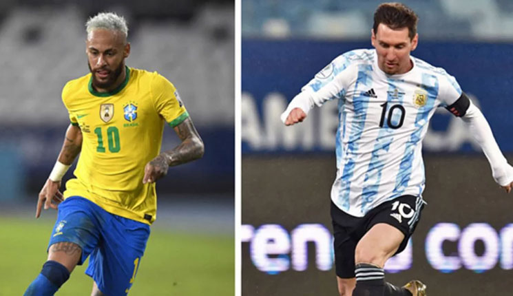 বিশ্বকাপে যেদিন আর্জেন্টিনা-ব্রাজিলের খেলা