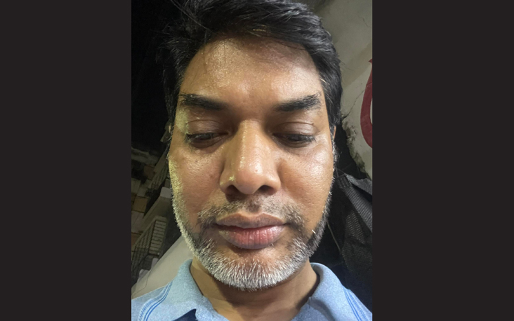 তিন দিন পর চোখ বাধা অবস্থায় পাওয়া গেল সাংবাদ কর্মী জসীম উদ্দিনকে