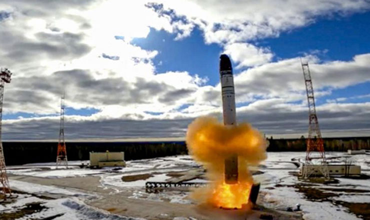 রাশিয়ার নতুন পরমাণু ক্ষেপণাস্ত্র ‘সারমাত’ সম্পর্কে যা জানা যাচ্ছে