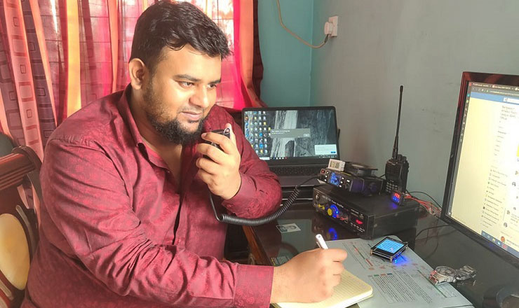 অ্যামেচার রেডিও অপারেটর তানভীর হাসানের অকাল মৃত্যু