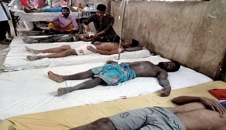 রাঙ্গামাটিতে নির্মানাধীন ব্রীজ ধসে শ্রমিকের মৃত্যু, আহত ১৬