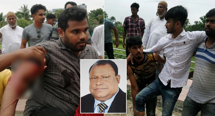 কুমিল্লায় গুলি চালান সাবেক প্রতিমন্ত্রী, ২ ছাত্রলীগ নেতা আহত