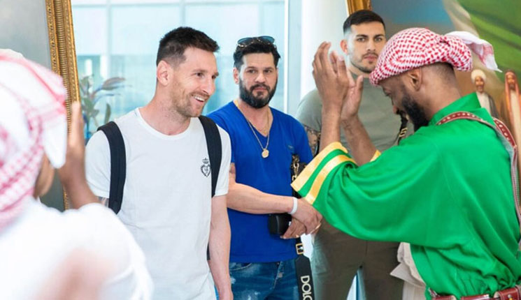 নতুন দায়িত্ব নিয়ে সৌদি আরবে গেলেন মেসি