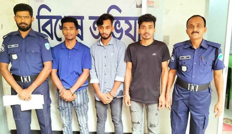 স্কুলছাত্রীকে অপহরণ করে ধর্ষণ, তিন যুবক কারাগারে