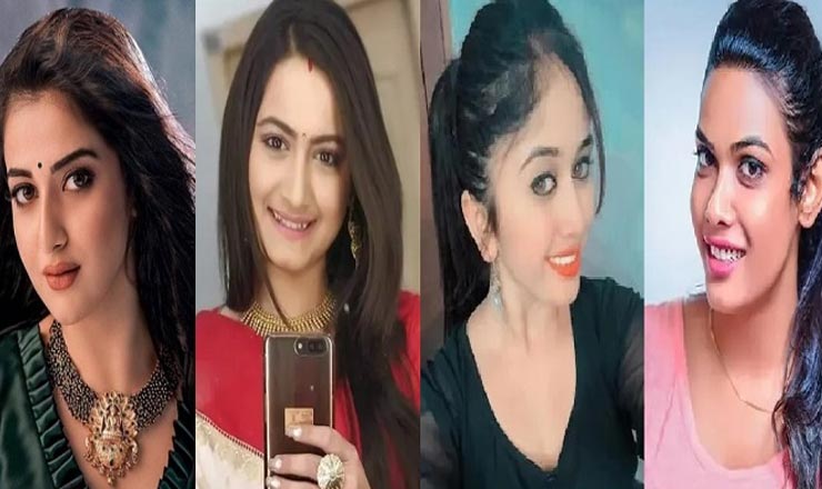 পল্লবী দে, শাহানা, চেত্না রাজ ও সেরিন 