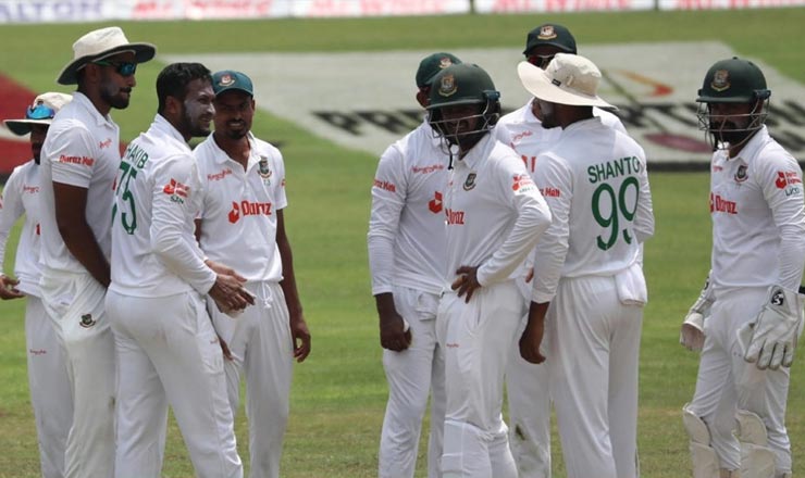 ২০ বছর পর আবারও টেস্টে লজ্জার রেকর্ডের অংশীদার বাংলাদেশ